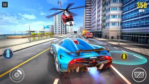 疯狂的汽车交通赛车游戏(2)