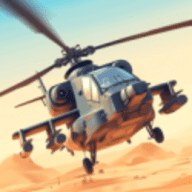 >直升机打击沙漠战争